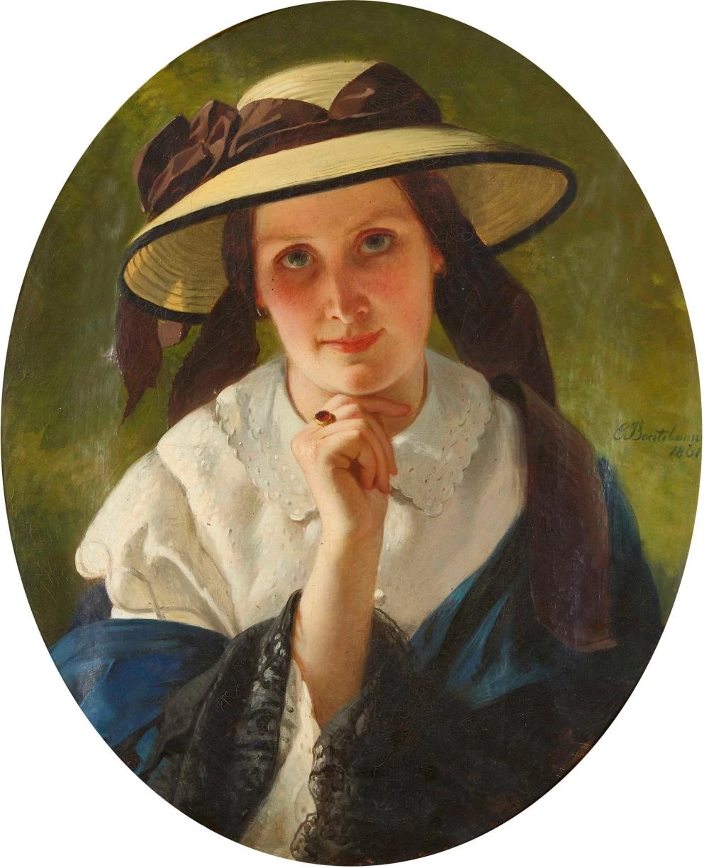 Charles Edouard Boutibonne - Ritrato di Theresia von Steiger